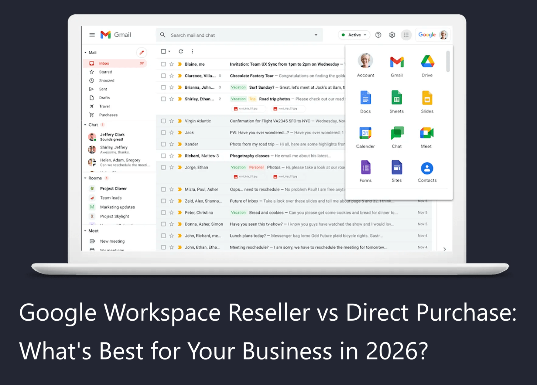 google workspace direct vs reseller